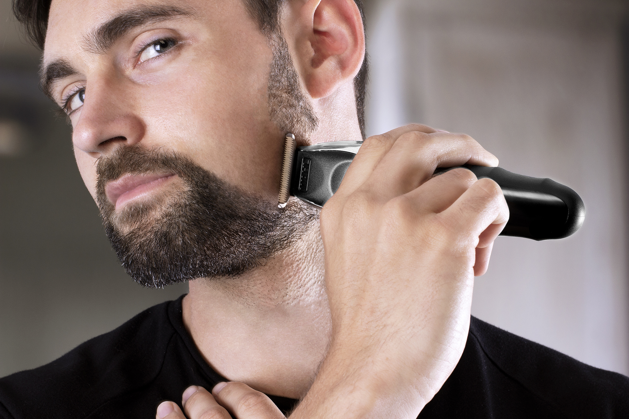Beard + Stubble Trimmers Products, Aqua Blade Wet/Dry Stubble & Beard Trimmer