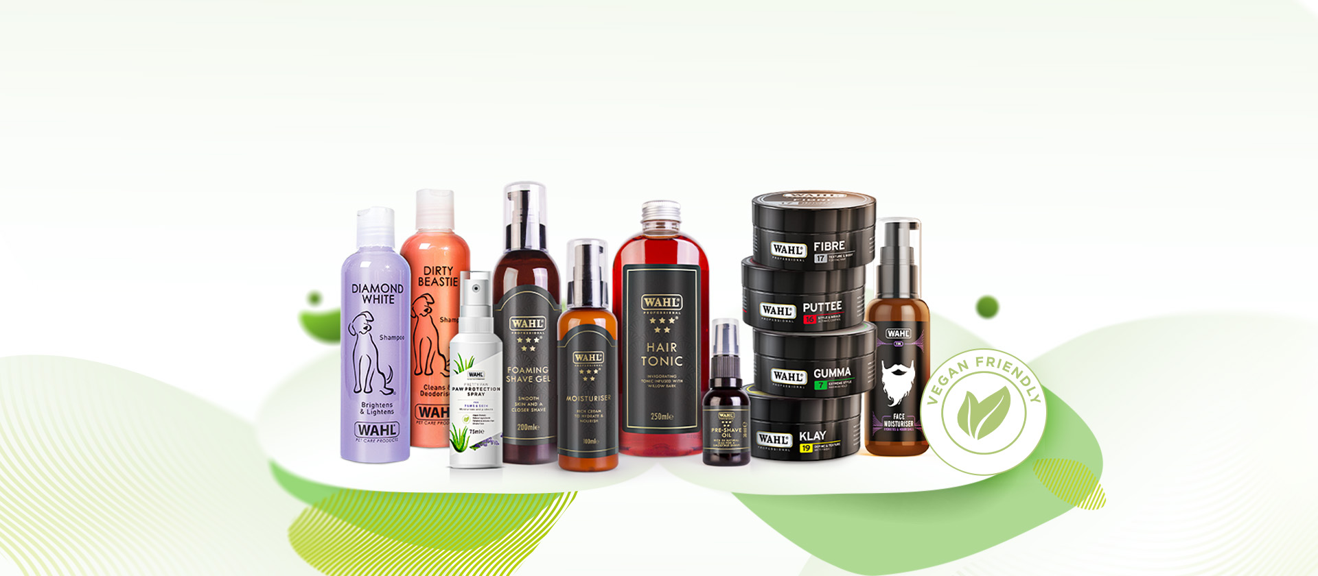 Wahl Vegan Friendly Products