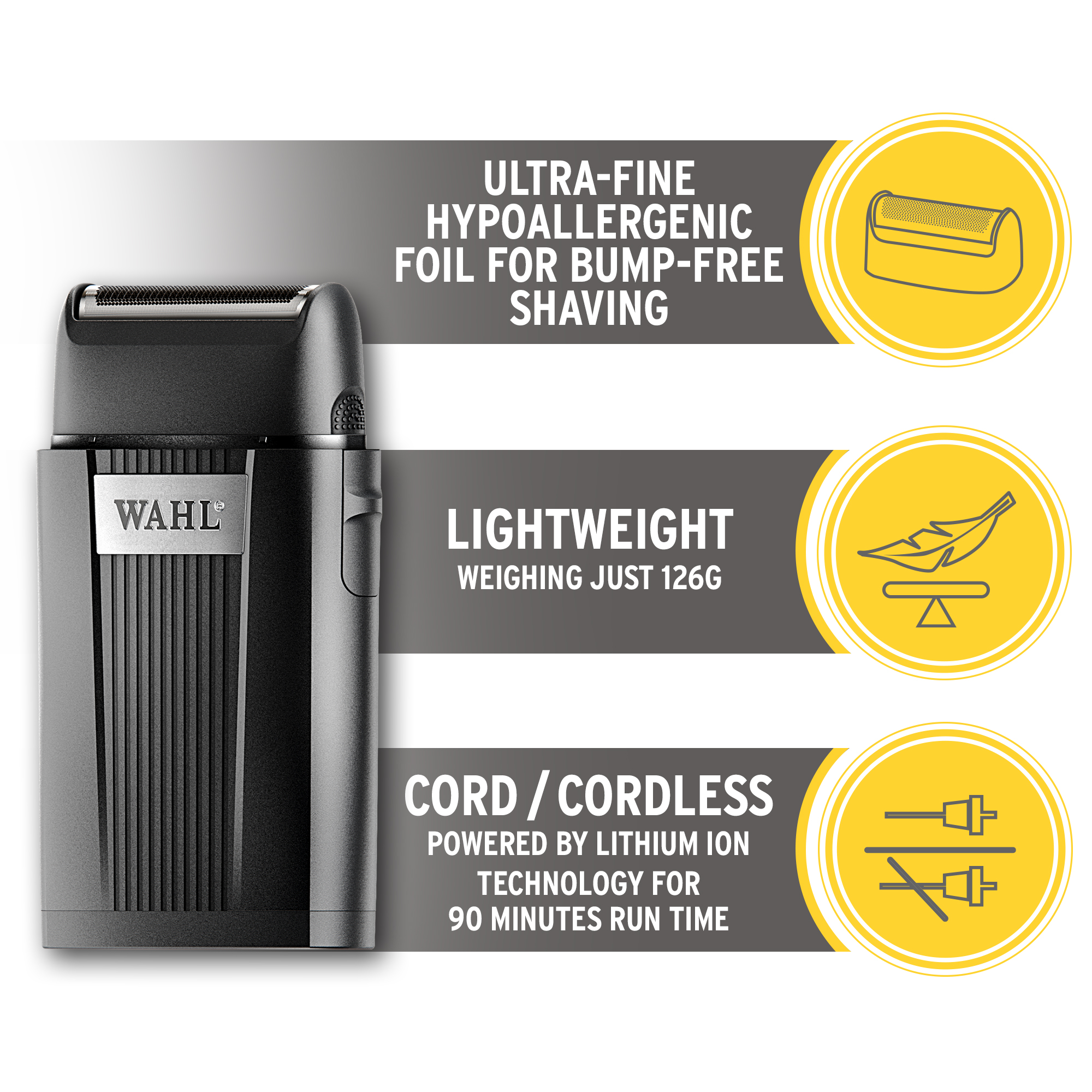 Single Foil Shaver | Finishing Tool | Shaving, Fading | Wahl UK