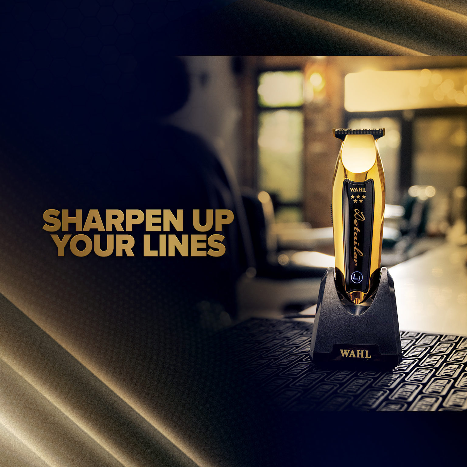 Gold 5 Star Cordless Detailer | Barber Cordless Trimmer | Wahl UK