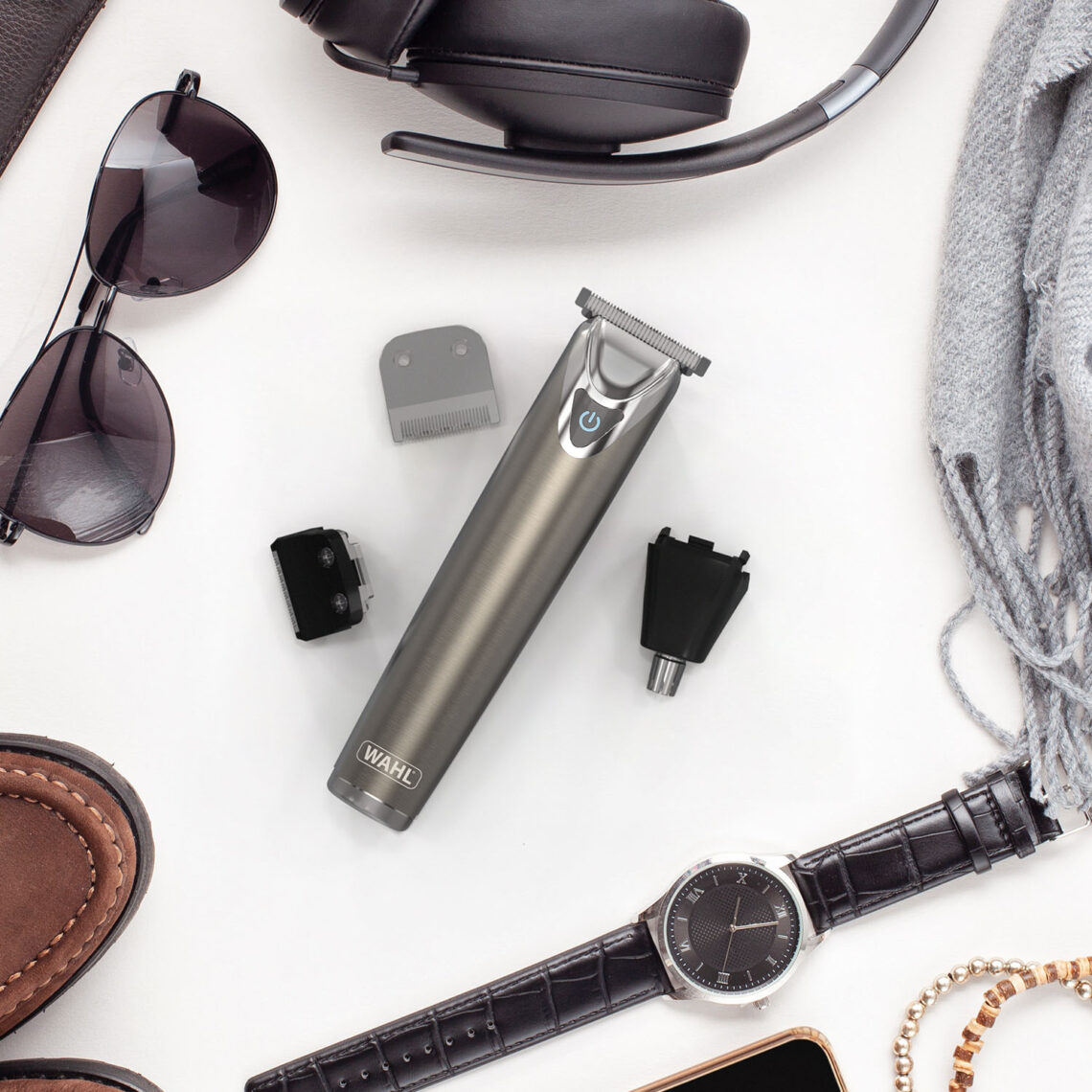 wahl stainless steel 9 in 1 multigroomer titanium finish