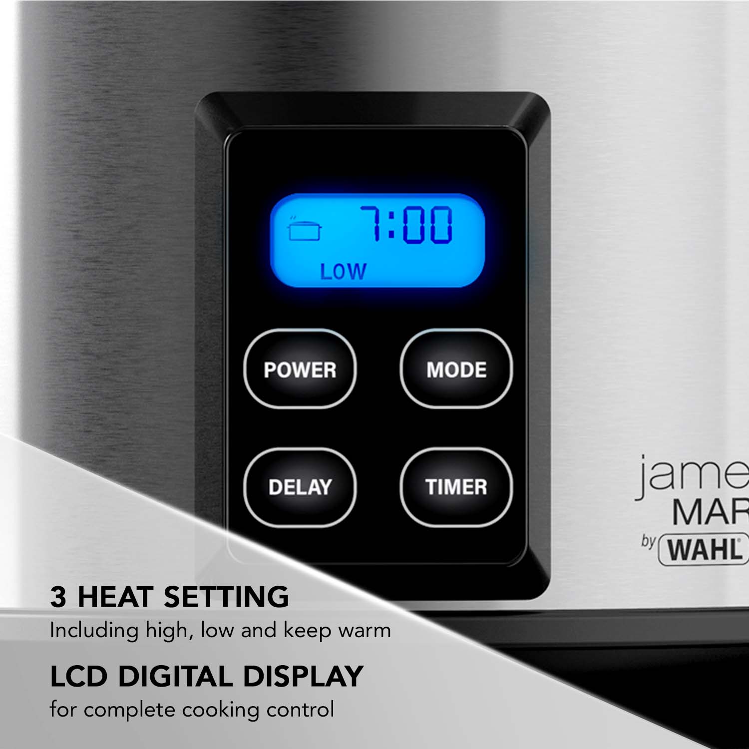 Digital Slow Cooker | James Martin Kitchenware | Wahl UK