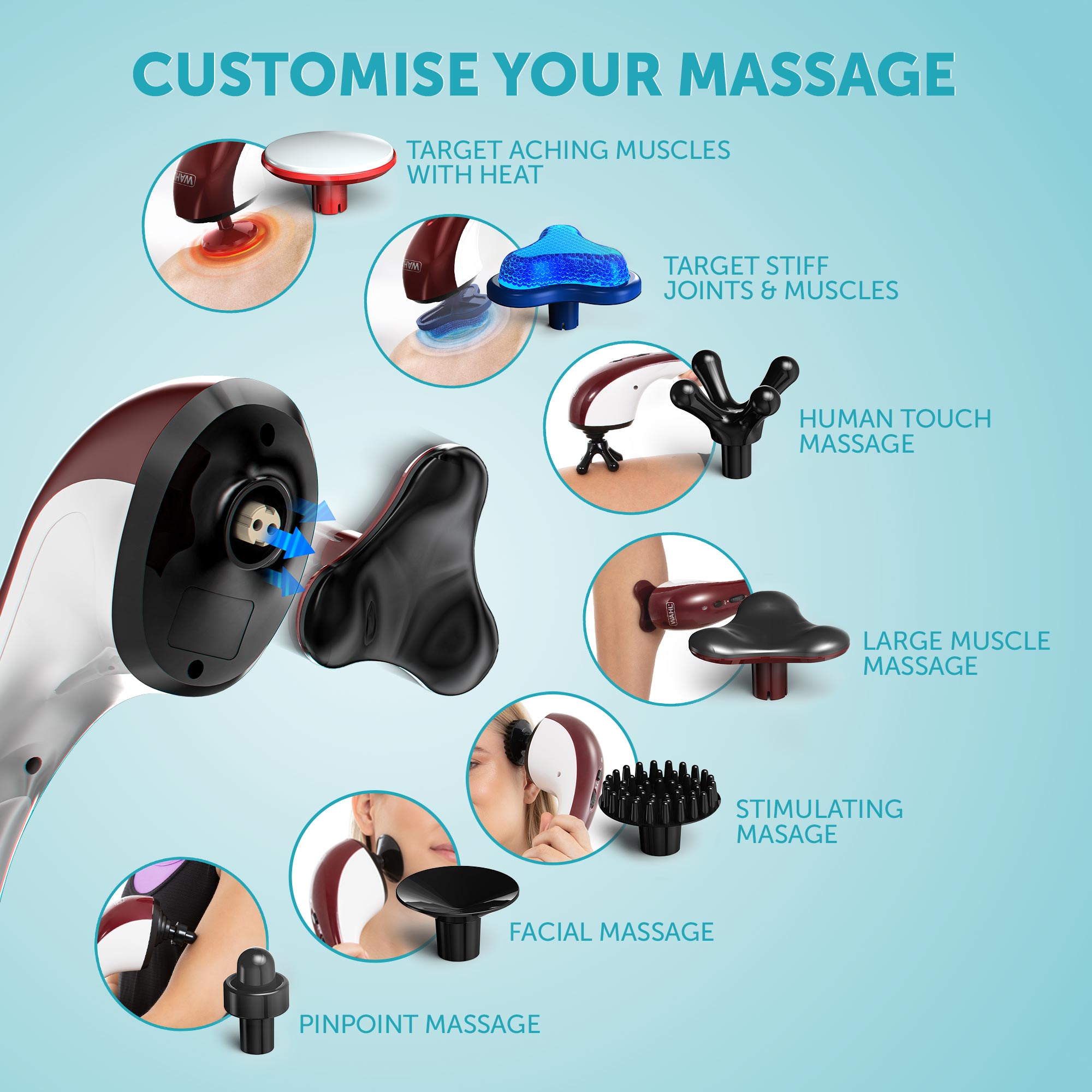 Hot Cold Massager Wellness Full Body Massagers Wahl Uk 4163