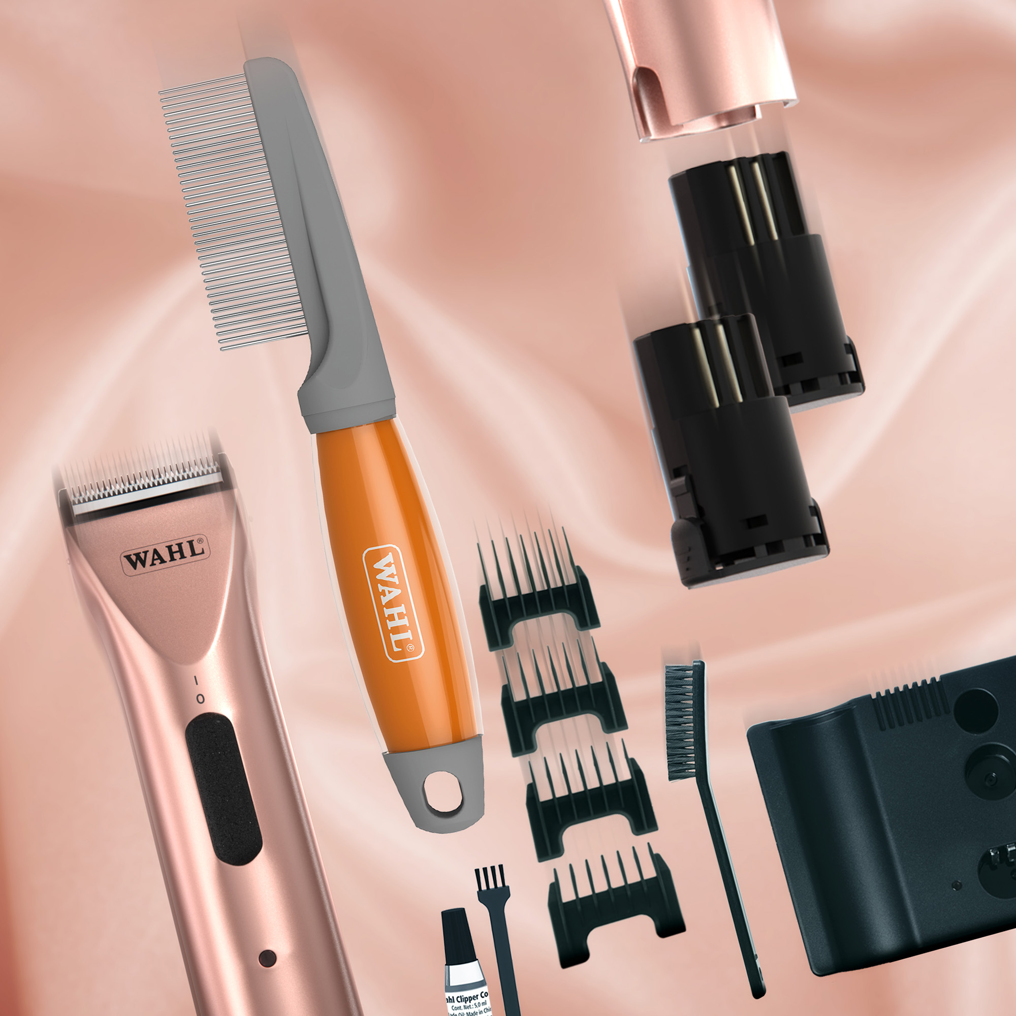 wahl rose gold arco cordless trimmer